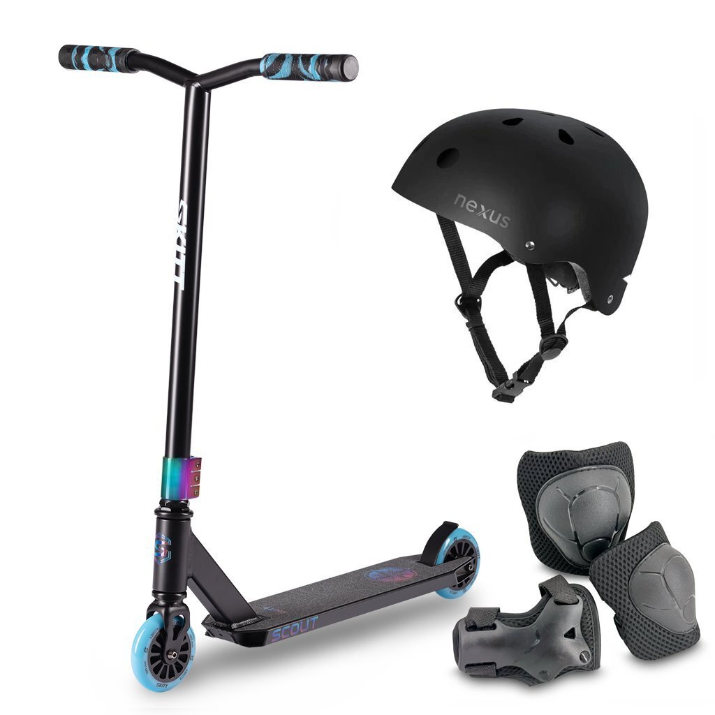 Výhodný freestyle set SKITT SCOUT Black-Rainbow